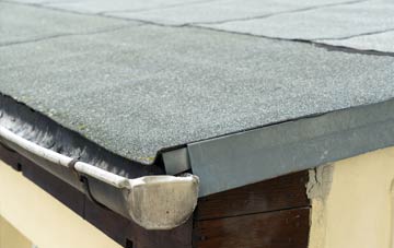 repair or replace Cuckoos Knob flat roofing?